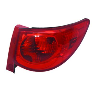 RAREELECTRICAL - New Right Outer Tail Light Compatible With General Motors Chevrolet Traverse 2009 2010 2011 2012 By - Image 2