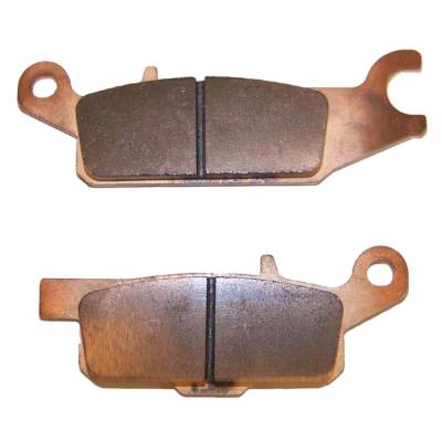Rareelectrical - New Front Brake Pads Compatible With Left Side Yamaha Atv Raptor 250 2008-13 1S3-W0045-00-00 - Image 1
