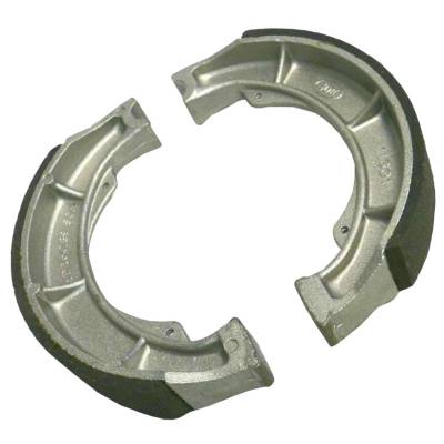 Rareelectrical - New Rear Brake Shoes Fits Suzuki Atv Eiger 400 2002-04 2005 2006 2007 6440038830 - Image 2
