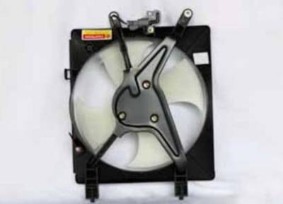 Rareelectrical - New Ac Condenser Fan Assembly Compatible With 2001-05 Honda Civic Coupe Sedan 38615-Pmm-C00 - Image 2