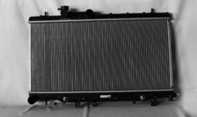Rareelectrical - New Radiator Assembly Compatible With Subaru 02-07 Impreza 2.5L H4 2458Cc 45119Fe050 Su3010140 3441 - Image 3