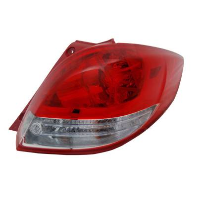 Rareelectrical - New Right Tail Light Compatible With Hyundai Veloster Base 2012 2013 2014 2015 By Part Numbers - Image 1