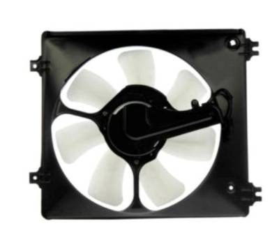 Rareelectrical - New Ac Condenser Fan Assembly Compatible With 2009-2014 Honda Pilot Fwd 38611-R70-A01 38616-Rn0-A51 - Image 2