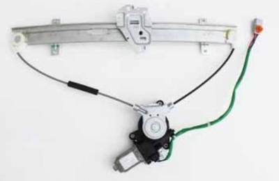 Rareelectrical - New Front Left Window Regulator Compatible With 2001 2002 2003 2004 2005 Honda Civic 125-58878L - Image 1