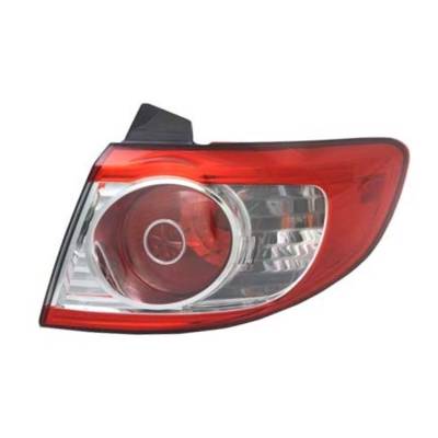 Rareelectrical - New Right Outer Tail Light Compatible With Hyundai Santa Fe 2010 2011 2012 By Part Numbers Hy2805117 - Image 2