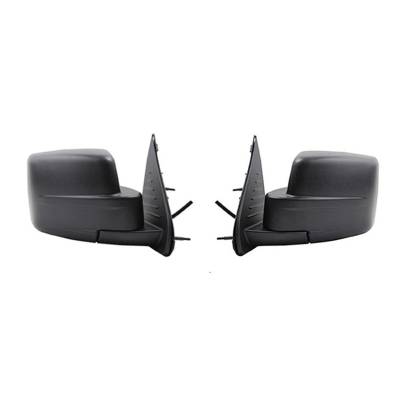 Rareelectrical - New Pair Of Door Mirrors Compatible With Jeep Liberty 2008-2009 Power 57010076Af 57010077Af - Image 1