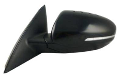 New Left Driver Side Door Mirror Compatible With 2011-2013 Kia Optima Power Non-Heated 87610 2T110