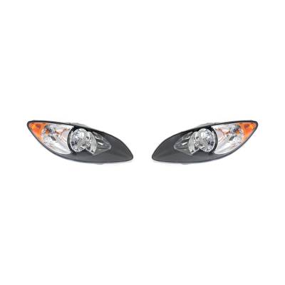 Rareelectrical - New Pair Headlights Fits International Harvester Prostar 2011-2012 3596016C93 - Image 3
