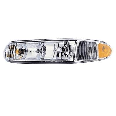 Rareelectrical - New Left Headlight Compatible With Buick Century Limited Custom Sedan 1997 1998 1999 2000 2001 2002 - Image 1