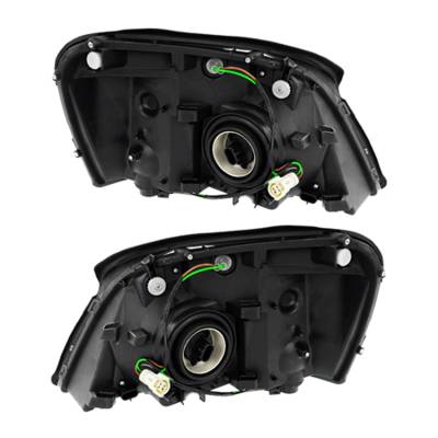 Rareelectrical - New Pair Of Headlight Compatible With Mercury Monterey Luxury Mini Passenger Van 2006-2007 By Part - Image 1