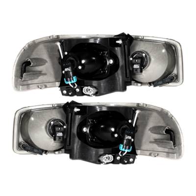 Rareelectrical - New Halogen Headlight Compatible With Gmc Sierra 1500 C3 Extended 2001 By Part Number 15218078 - Image 1