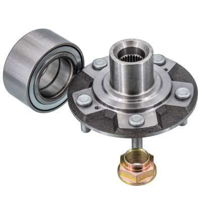 Rareelectrical - New Import Spindle Hub Compatible With Acura Rl Tl 3.2L 3.5L 1996 1997 1998 1999 2000 2001 2002 2003 - Image 2