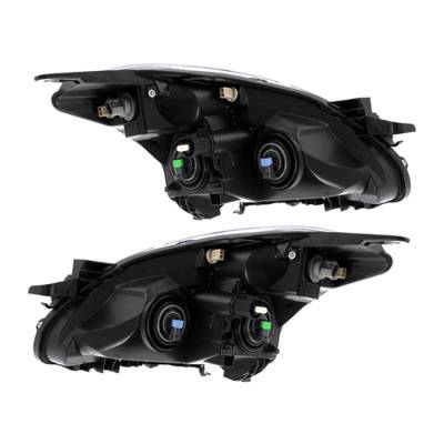 New Pair Of Halogen Headlight Compatible With Nissan Altima Hybrid Sedan 2010-2011 By Part Number