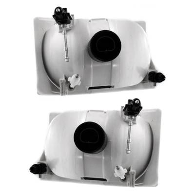 Rareelectrical - New Pair Of Headlight Compatible With Ford Excursion Xls Limited Xlt Eddie Bauer Sport 2004 By Part - Image 1