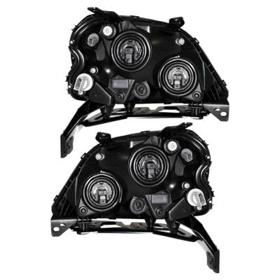 Rareelectrical - New Pair Of Headlight Compatible With Ford Five Hundred Se Sedan 2005-2006 By Part Number - Image 1