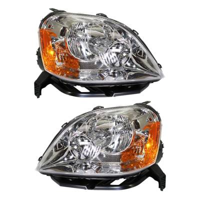 Rareelectrical - New Pair Of Headlight Compatible With Ford Five Hundred Se Sedan 2005-2006 By Part Number - Image 2