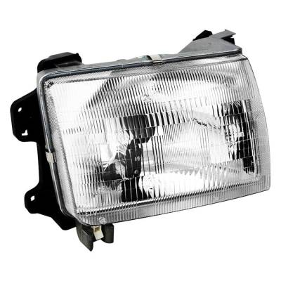 Rareelectrical - New Right Headlight Compatible With Nissan Frontier Base Standard Cab Pickup 2.4L 1998 By Part - Image 2