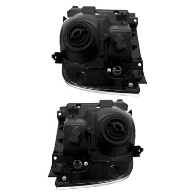 Rareelectrical - New Pair Of Headlight Compatible With Ford Excursion 2005 By Part Number 6C3z-13008-Ab 6C3z13008ab - Image 1