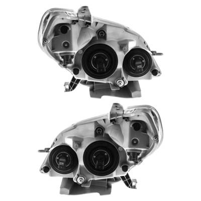 Rareelectrical - New Pair Of Headlight Compatible With Toyota Matrix Xr Wagon 4 Door 1.8L 2003-2008 By Part Number - Image 1