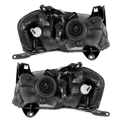 Rareelectrical - New Pair Of Headlight Compatible With Mazda Tribute Dx Sport Utility 2001-2004 By Part Number - Image 1