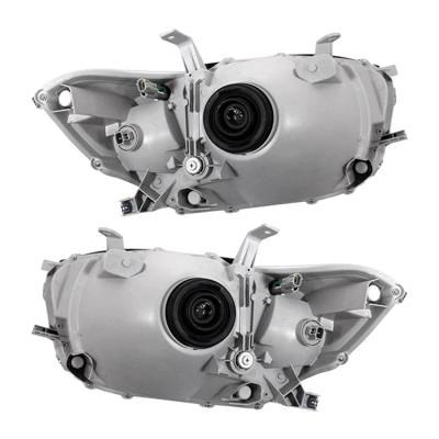 New Pair Of Halogen Headlight Compatible With Toyota Highlander Plus Sport 2013 By Part Number