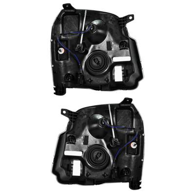Rareelectrical - New Pair Of Headlight Compatible With Gmc Yukon Hybrid 2008-2013 By Part Number 20969895 20969894 - Image 1
