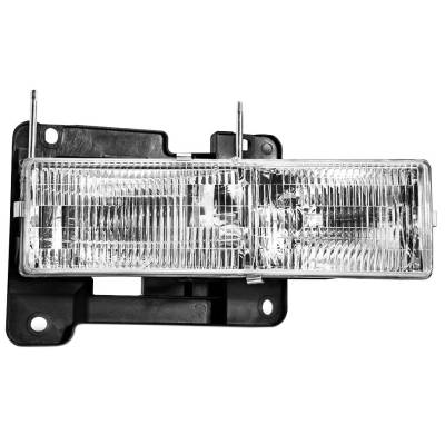 Rareelectrical - New Driver Side Headlight Compatible With Chevrolet Gmc C2500 1988-1992 By Part Number 15034929 - Image 2