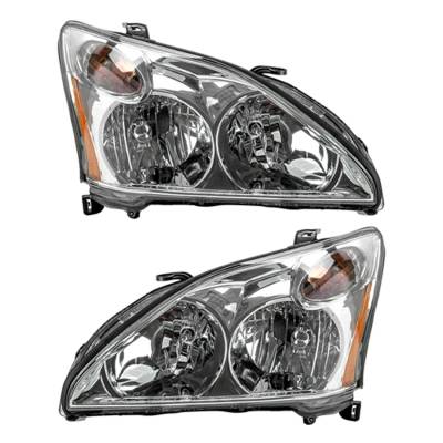 Rareelectrical - New Pair Of Headlight Compatible With Lexus Rx330 Sport 2004-2006 By Part Number 81130-48200 - Image 2