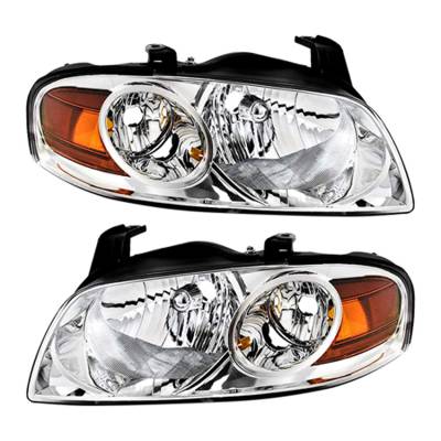 Rareelectrical - New Pair Of Headlight Compatible With Nissan Sentra Base Sedan 2004-2006 By Part Number 26010-6Z525 - Image 2