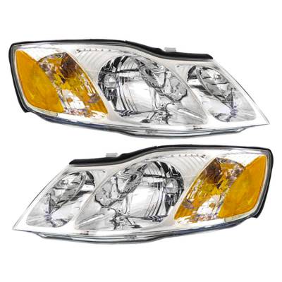 Rareelectrical - New Pair Of Halogen Headlights Compatible With Toyota Avalon Xls Sedan 3.0L 2000 2001 2002 2003 2004 - Image 2