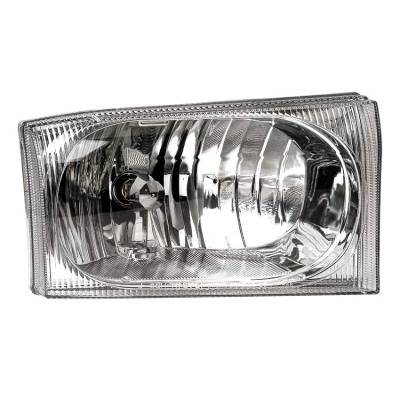 Rareelectrical - New Passengers Headlight Compatible With Ford F-350 Super Duty Lariat Xlt Xl Cab & Chassis 2002-2004 - Image 2