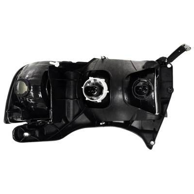Rareelectrical - New Left Halogen Headlight Compatible With Dodge Ram 1500 Laramie Extended Cab Pickup 1999 2000 2001 - Image 1