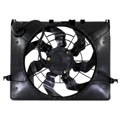 Rareelectrical - New Cooling Fan Compatible With Kia Optima 2011-2013 By Part Number 25380-3Q280 253803Q280 Ki3115135 - Image 1