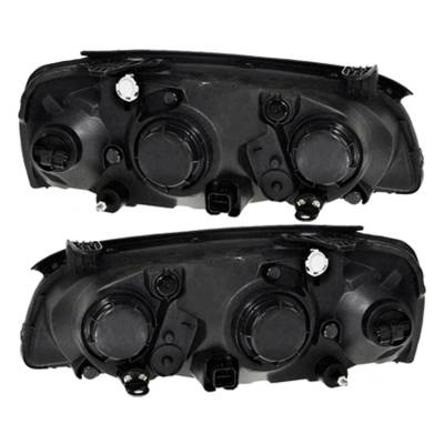 Rareelectrical - New Pair Of Headlight Compatible With Hyundai Elantra Gls Sedan 2004-2006 By Part Number 92102-2D550 - Image 1