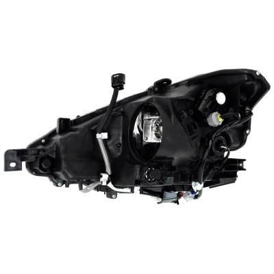 Rareelectrical - New Right Hid Headlight Compatible With Lexus Is200t Is300 F Sport Base Sedan 2016 By Part Number - Image 1