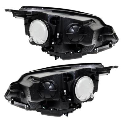 Rareelectrical - New Pair Of Headlight Compatible With Buick Verano 2012-2017 By Part Number 23216003 23216004 - Image 1