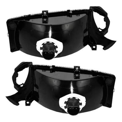 Rareelectrical - New Pair Of Headlight Compatible With Dodge Dakota 1997-1999 By Part Number 55055170Ae 55055171Ae - Image 1
