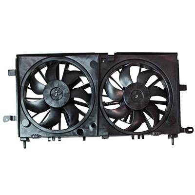 Rareelectrical - New Cooling Fan Compatible With Chevrolet Uplander 2006-2009 By Part Number 15875024 15875029 - Image 2
