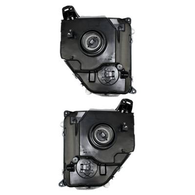Rareelectrical - New Pair Of Headlight Compatible With Jeep Liberty Limited 2008-2009 By Part Number 55157338Ae - Image 1