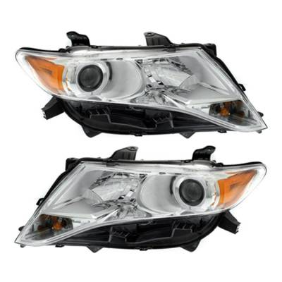 RAREELECTRICAL - New Pair Of Halogen Headlight Compatible With Toyota Venza Awd Sport 2009-2016 By Part Number - Image 2