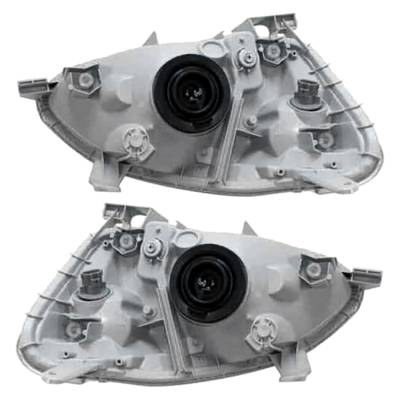 Rareelectrical - New Pair Of Headlight Compatible With Toyota Echo Sedan 1.5L 200-2005 By Part Number 81130-52300 - Image 1