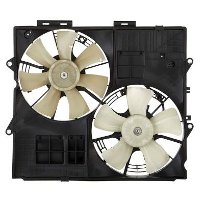 Rareelectrical - New Cooling Fan Compatible With Cadillac Sts 2005-2008 By Part Number 15932856 19210937 25708390 - Image 2