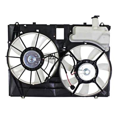 Rareelectrical - New Cooling Fan Compatible With Toyota Sienna 2007-2008 By Part Number 16361-0P100 163610P100 - Image 1