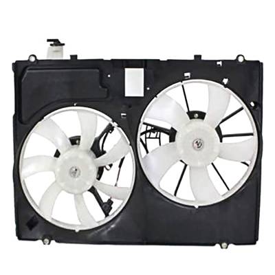 Rareelectrical - New Cooling Fan Compatible With Toyota Sienna 2007-2008 By Part Number 16361-0P100 163610P100 - Image 2