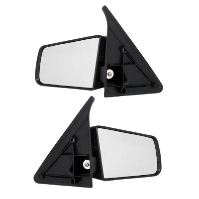 Rareelectrical - New Pair Of Door Mirrors Fits Chevrolet S10 Blazer 1985 15675114 15675113 - Image 2