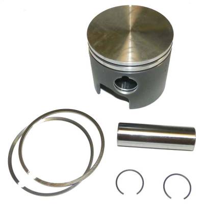 New 3.50In Piston Kit Compatible With Johnson / Evinrude 120 - 300 Hp Looper 85-87 Starboard