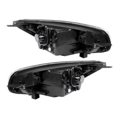 Rareelectrical - New Pair Of Halogen Headlight Compatible With Kia Soul Exclaim Hatchback 2014-2019 By Part Number - Image 1
