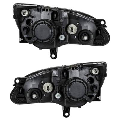 Rareelectrical - New Pair Of Halogen Headlight Compatible With Chrysler 200 S Convertible 2011-2014 By Part Number - Image 1