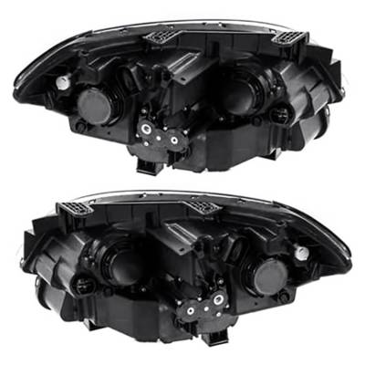 Rareelectrical - New Pair Of Headlight Compatible With Kia Soul Hatchback 2012 By Part Number 92102-2K540 921022K540 - Image 1
