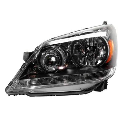 Rareelectrical - New Driver Side Halogen Headlight Compatible With Honda Odyssey Touring Mini Van 2005-2007 By Part - Image 2